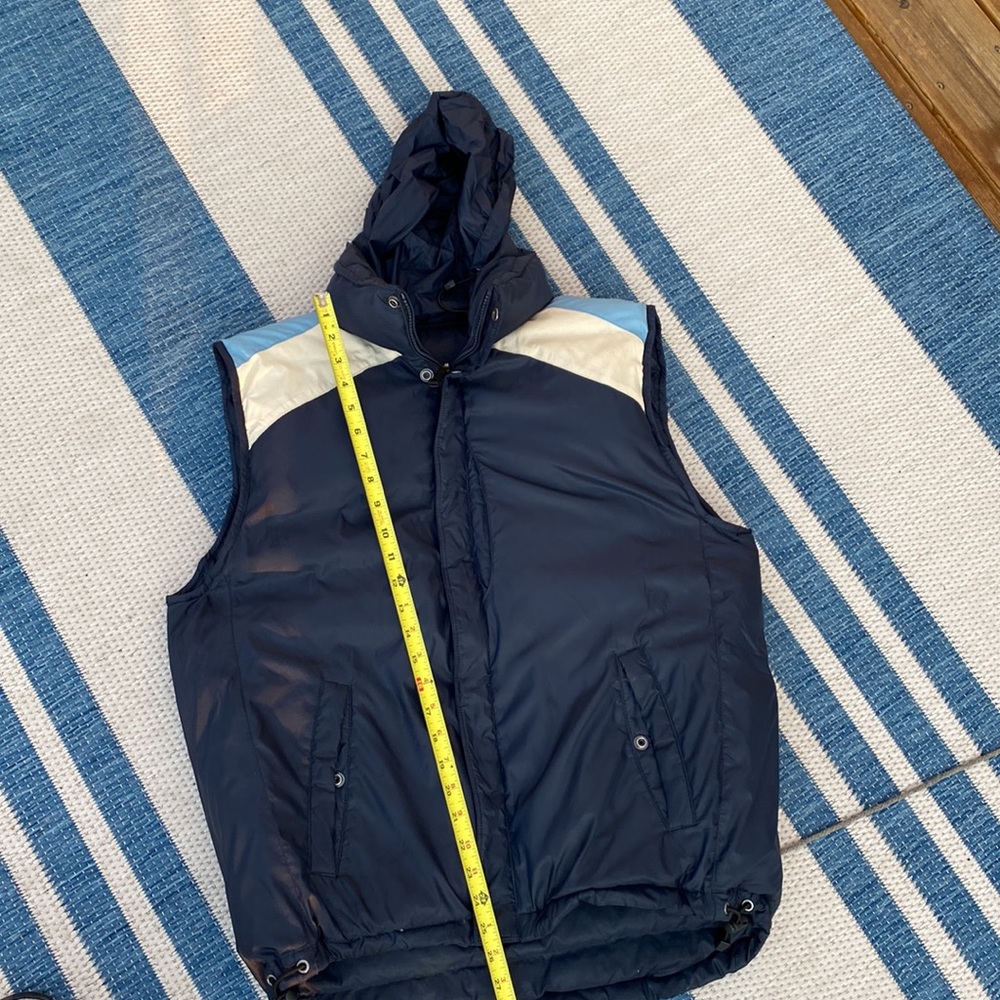 GAP Vintage Mens  Y2K! Reversible Down Vest! Med EUC!original owner! 🔥 - Picture 14 of 15